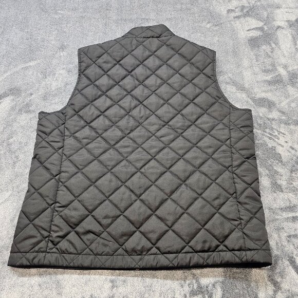 Hawke & Co Sport Performance Puffer Vest Mens Large black quilted full zip - Picture 7 of 12